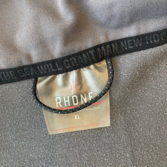 Rhone Hitch Seacell Vest Full Zip Performance Men's XL Iron Gate Gray - Picture 4 of 8